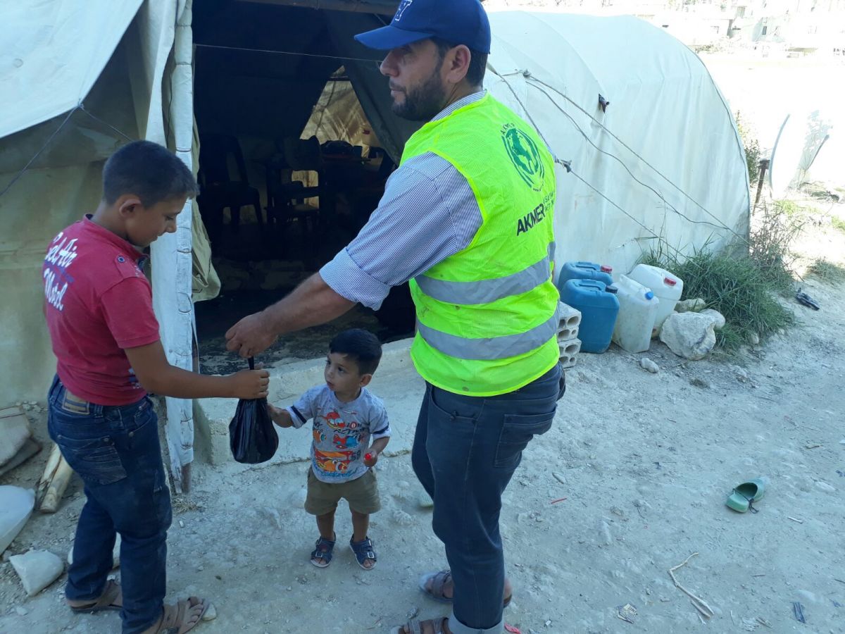 Kurban bağışlarınız Suriye ve Gazze'de dağıtıldı
