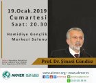 Prof. Şinasi Gündüz "Güven Toplumu"nu Anlatacak