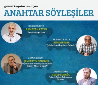 2019-2020 Dönemi Anahtar Söyleşiler İlan Edildi