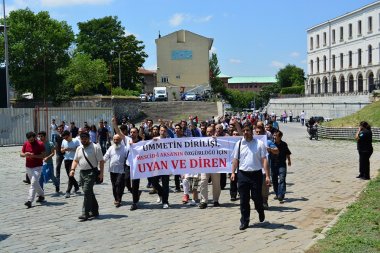 Mescid-i Aksa yürüyüşü gerçekleştirdik